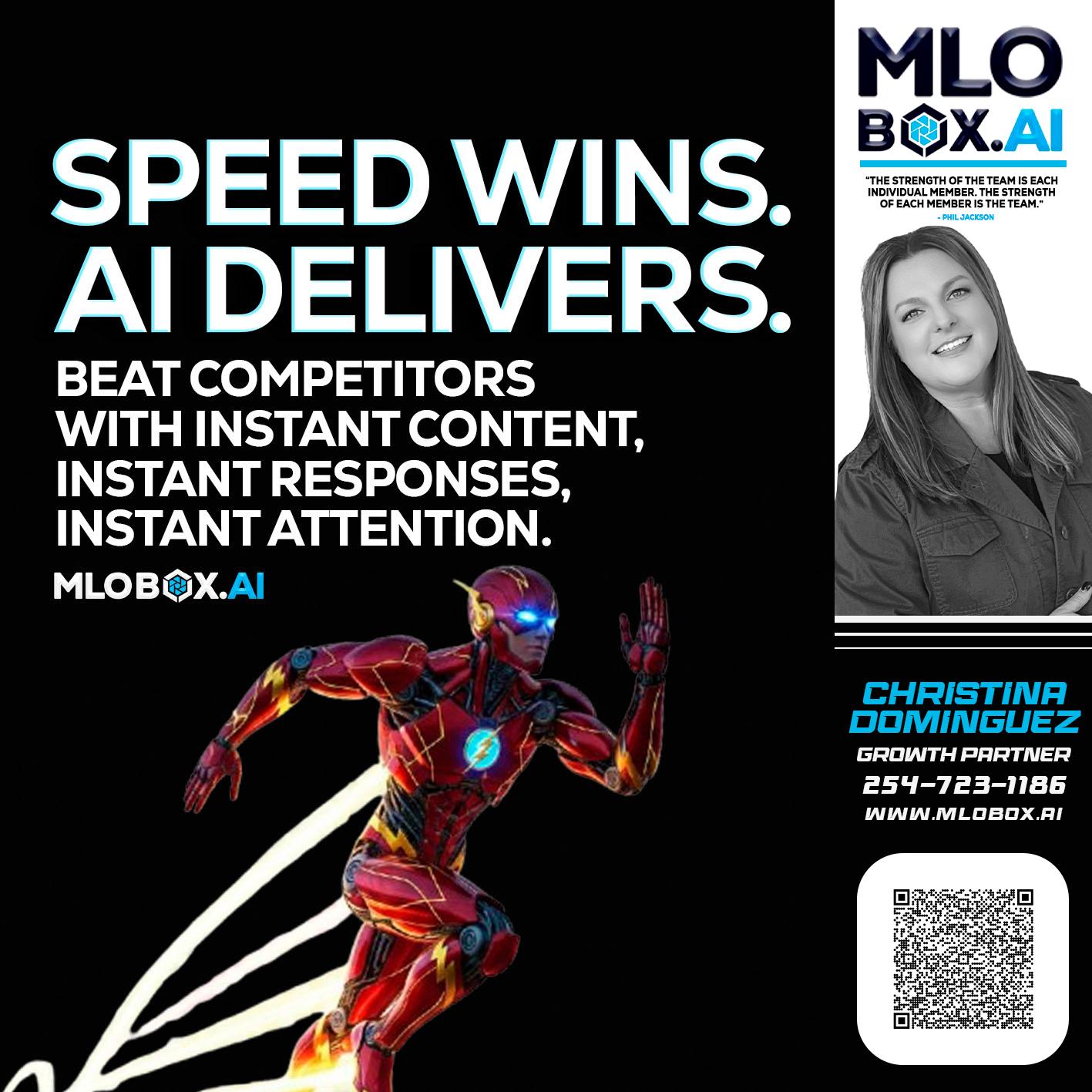 SPEED WINS - Christina Dominguez -Mortgage Broker