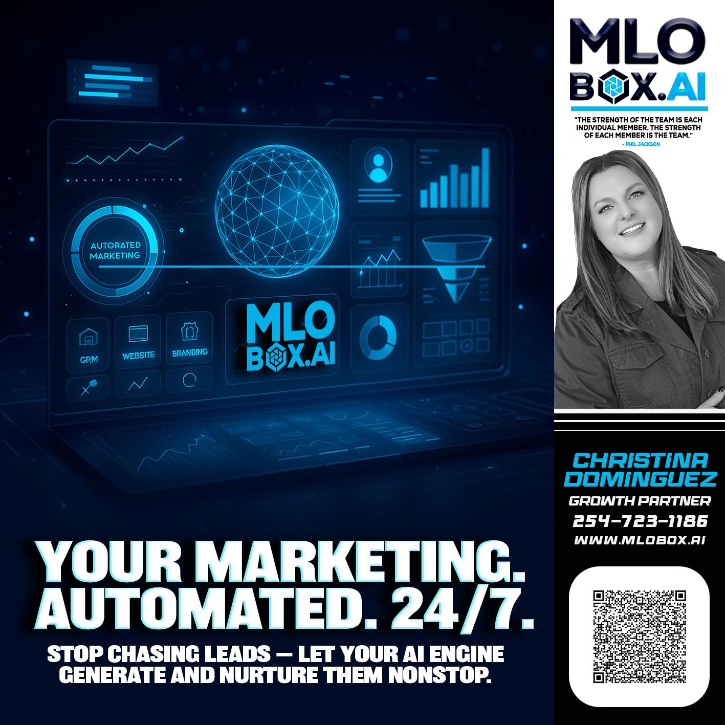 your marketing team - Christina Dominguez -Mortgage Broker