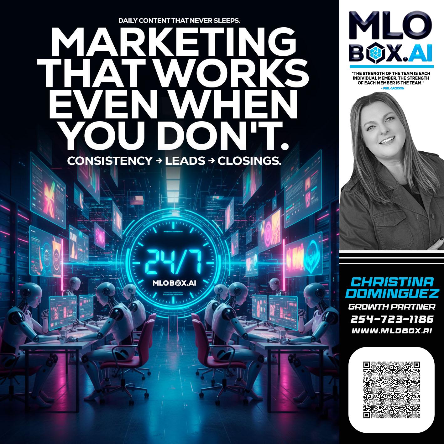 MARKETING THAT WORKS - Christina Dominguez -Mortgage Broker