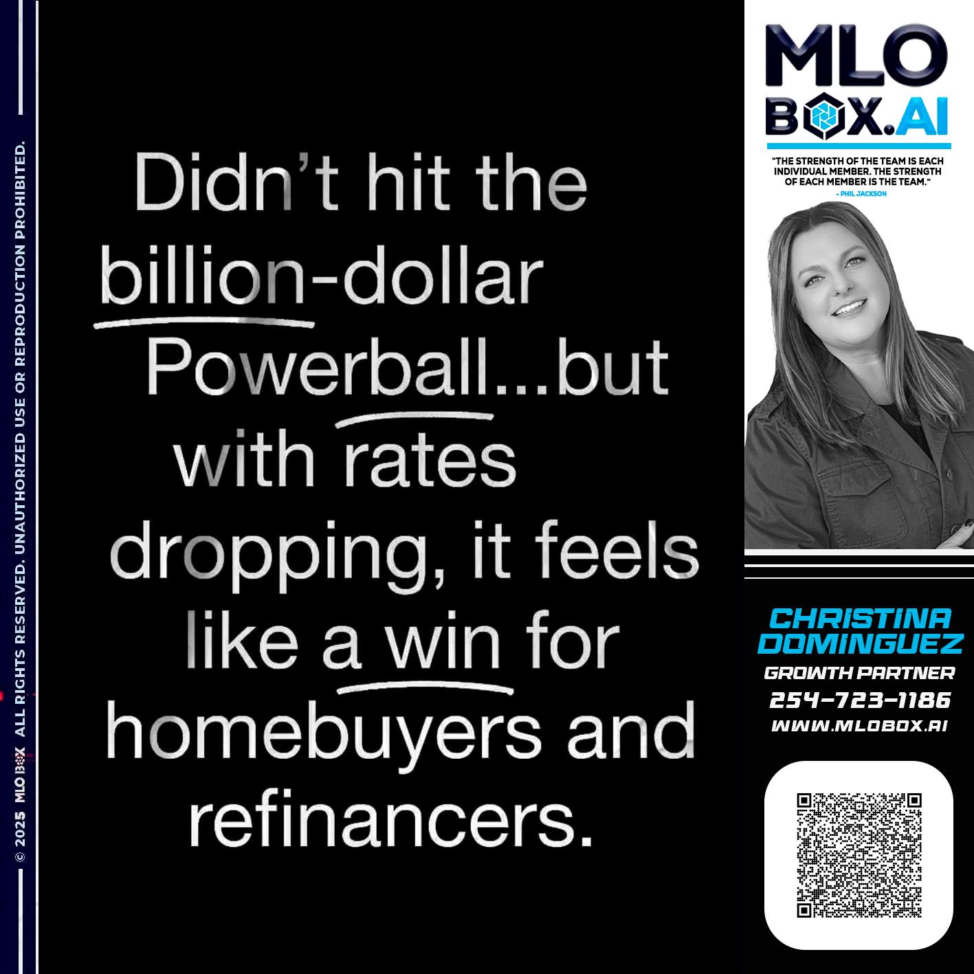 DIDNT HIT - Christina Dominguez -Mortgage Broker