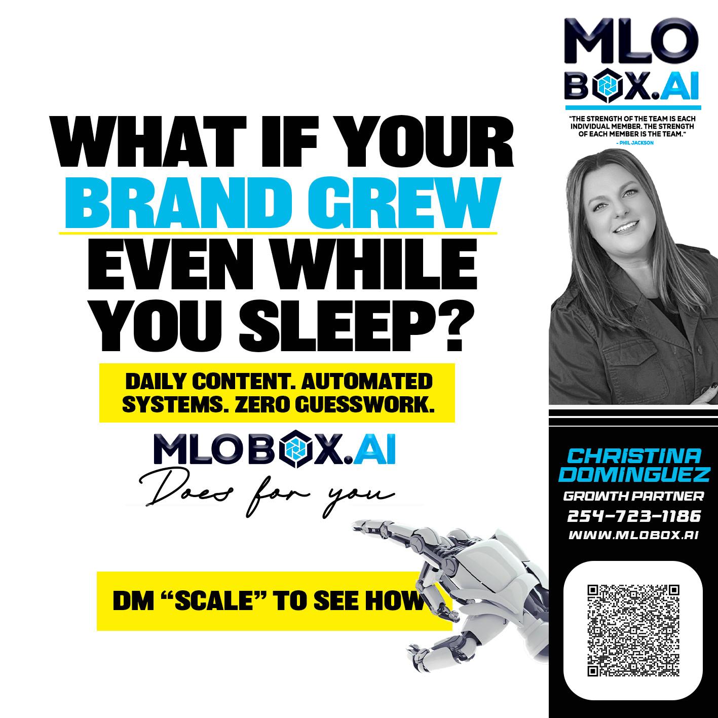 WHAT IF YOUR BRAND GREW - Christina Dominguez -Mortgage Broker