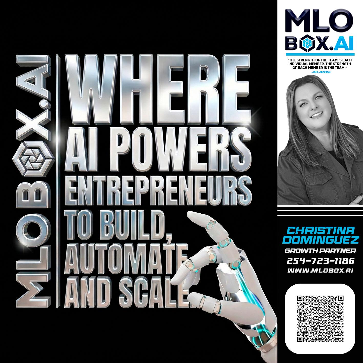 WHERE AI POWERS - Christina Dominguez -Mortgage Broker
