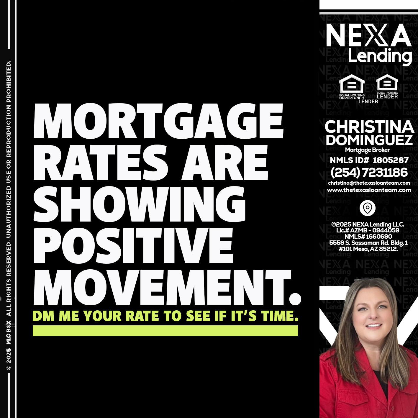 MORTGAGE - Christina Dominguez -Mortgage Broker
