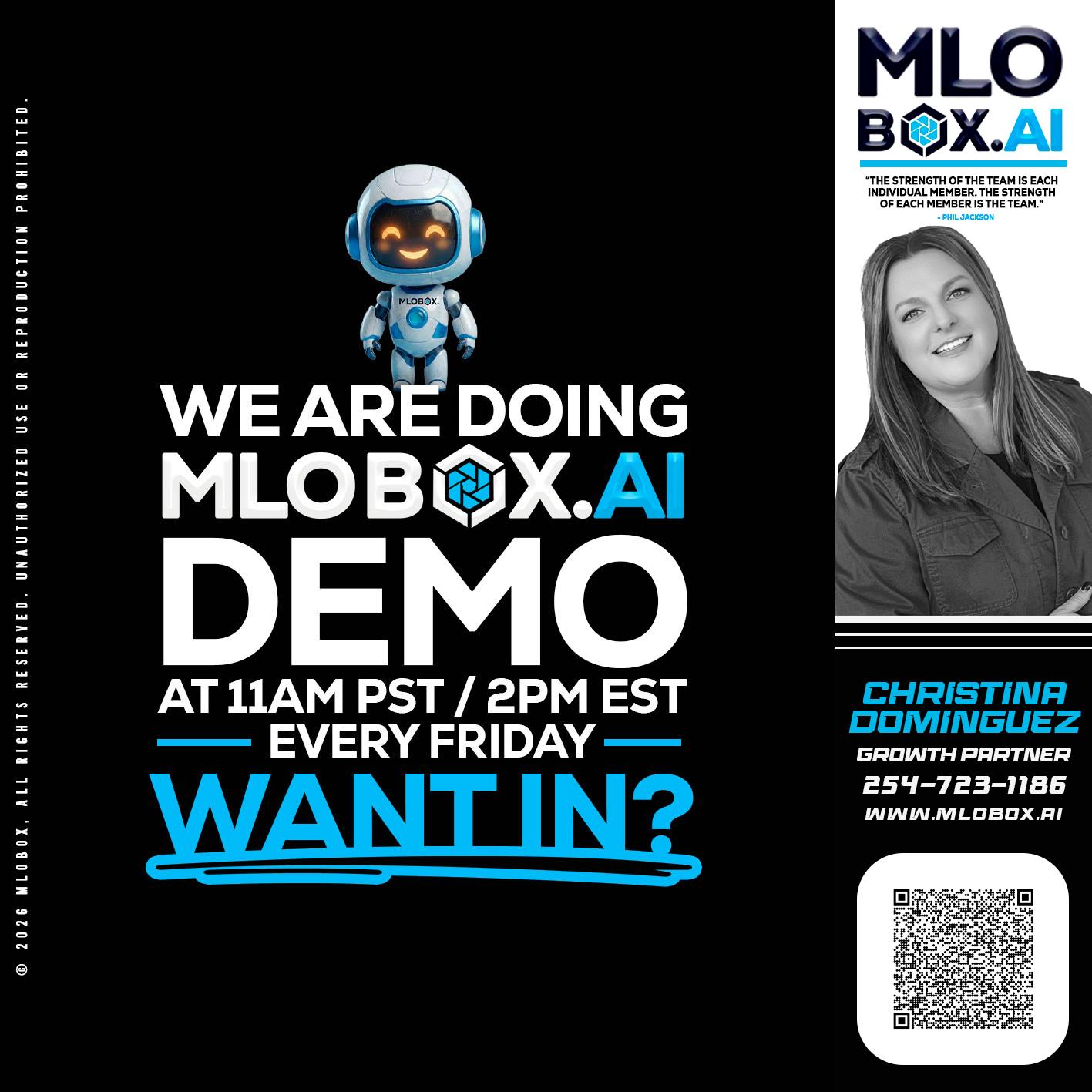 WE ARE DOING - Christina Dominguez -Mortgage Broker