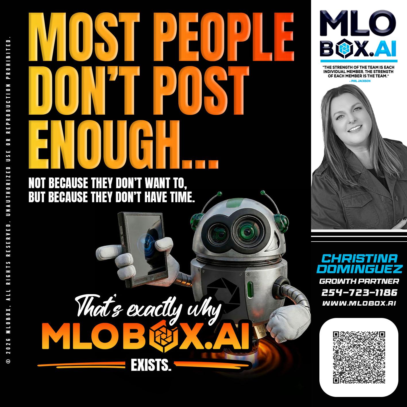 most people - Christina Dominguez -Mortgage Broker