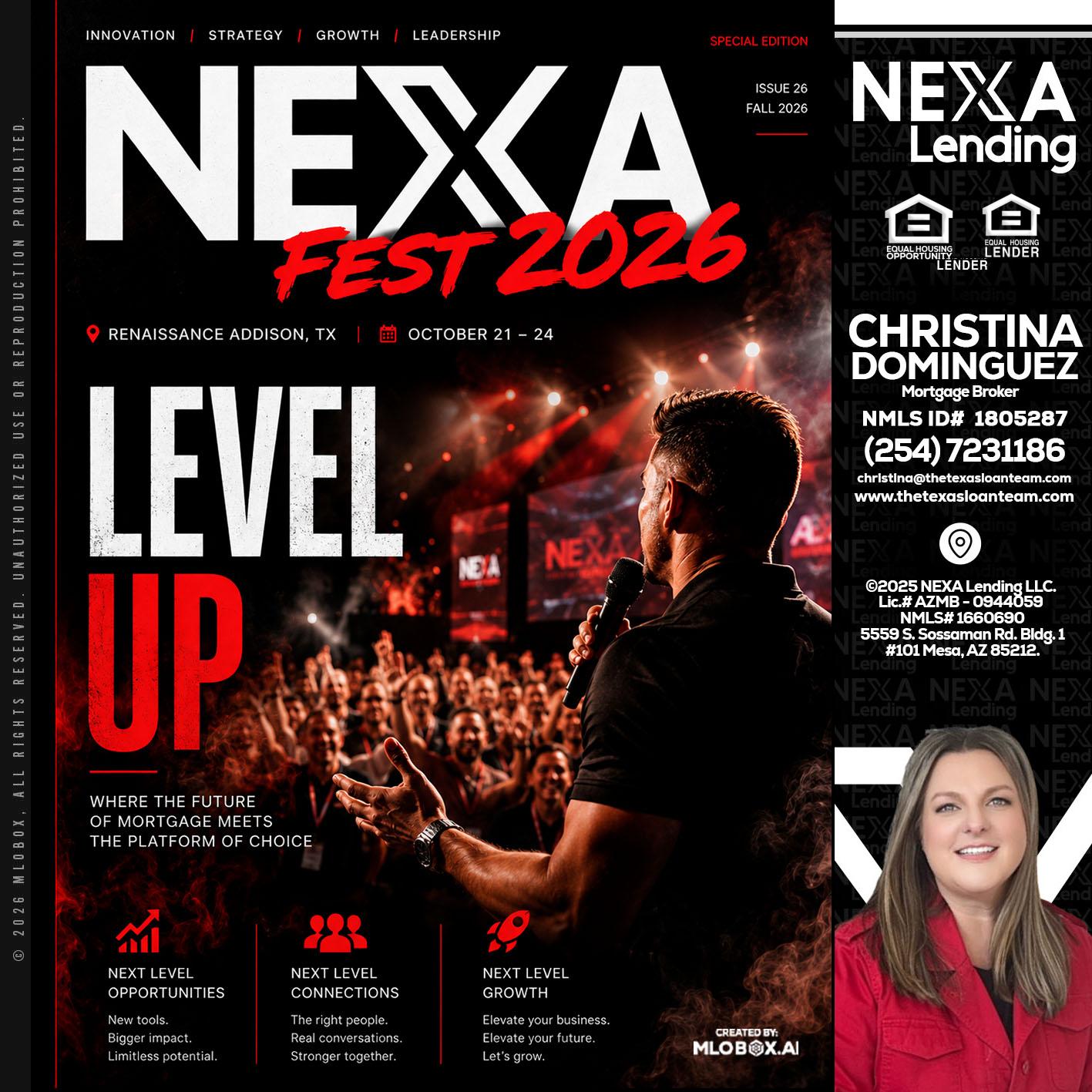 NEXA FEST 2026 - Christina Dominguez -Mortgage Broker