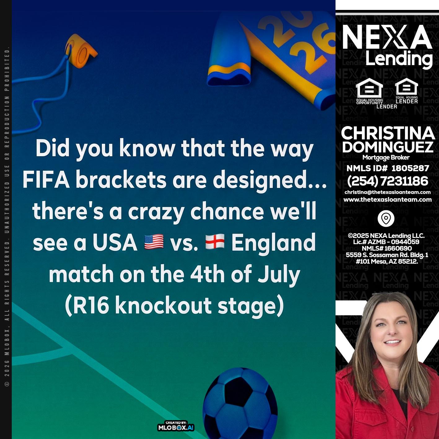 did you know? - Christina Dominguez -Mortgage Broker