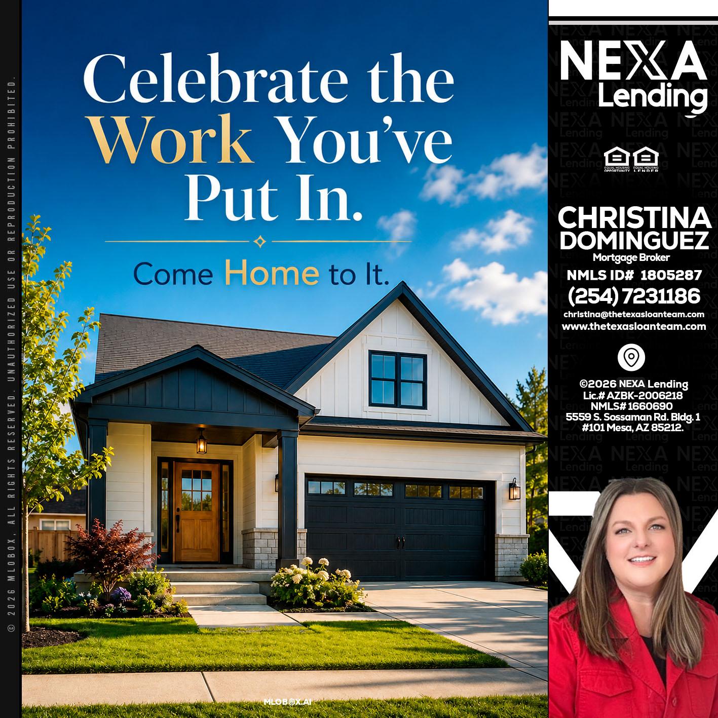 celebrate Labor Day - Christina Dominguez -Mortgage Broker