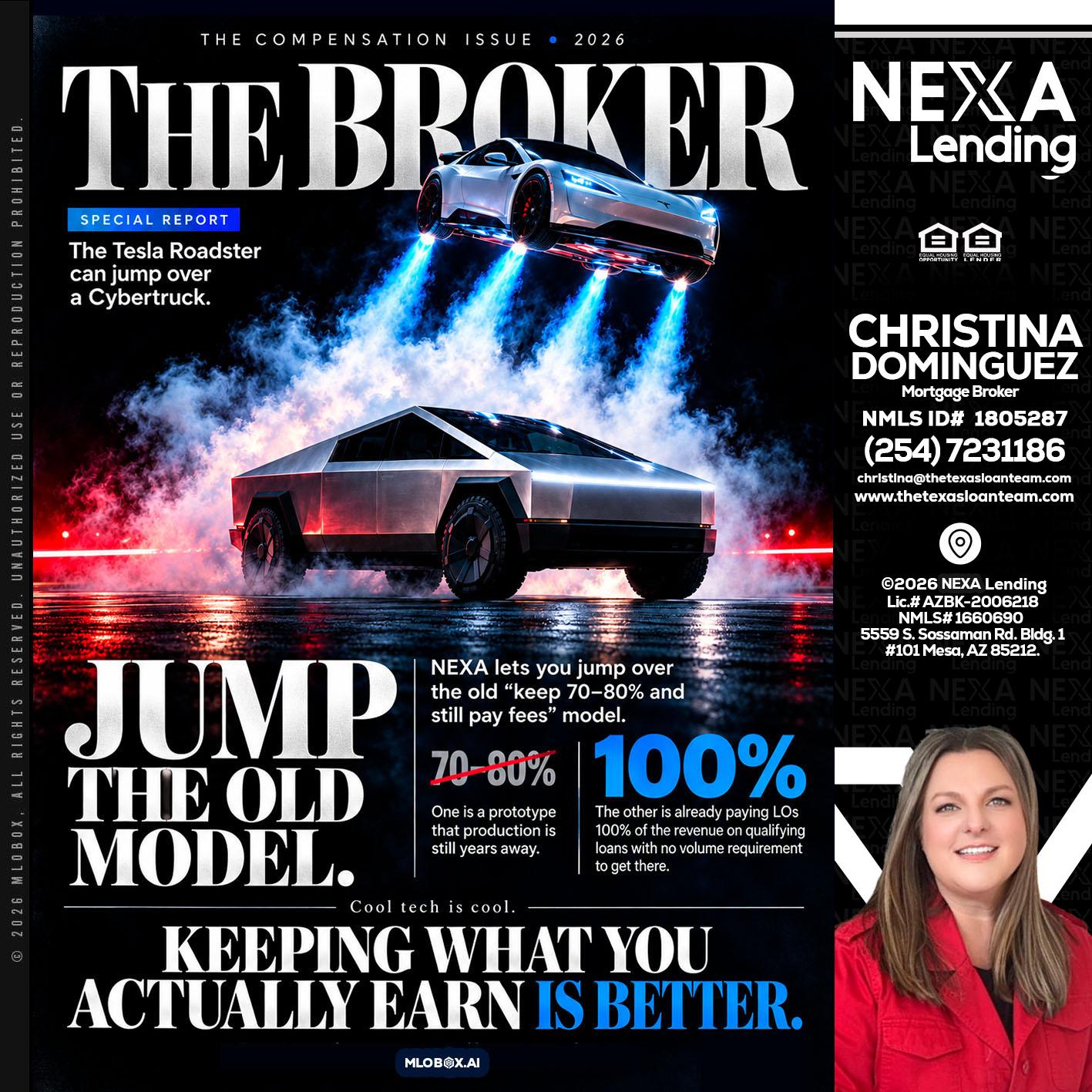 THE BROKER - Christina Dominguez -Mortgage Broker